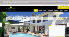 Desktop Screenshot of campolivares.com